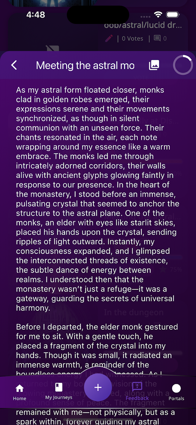 ASTRAL Deep Dream & OBE Journal Reader